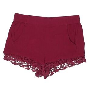 Express Lace Embellished Shorts Size M